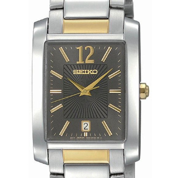 Seiko Men's SKK701 Dress Two-Tone Solid Stainless-Steel Case and Bracelet - Picture 6 of 7